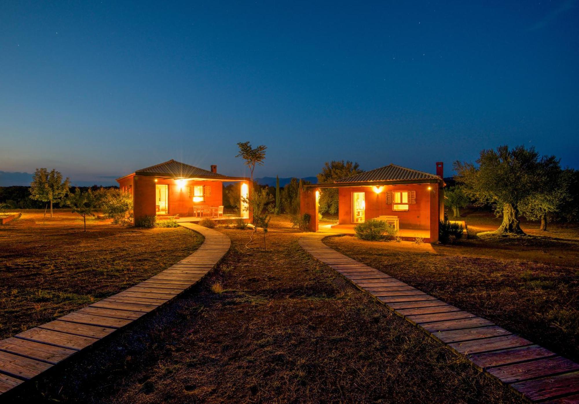 Eumelia Organic Agrotourism Farm Otel Goúvai Dış mekan fotoğraf